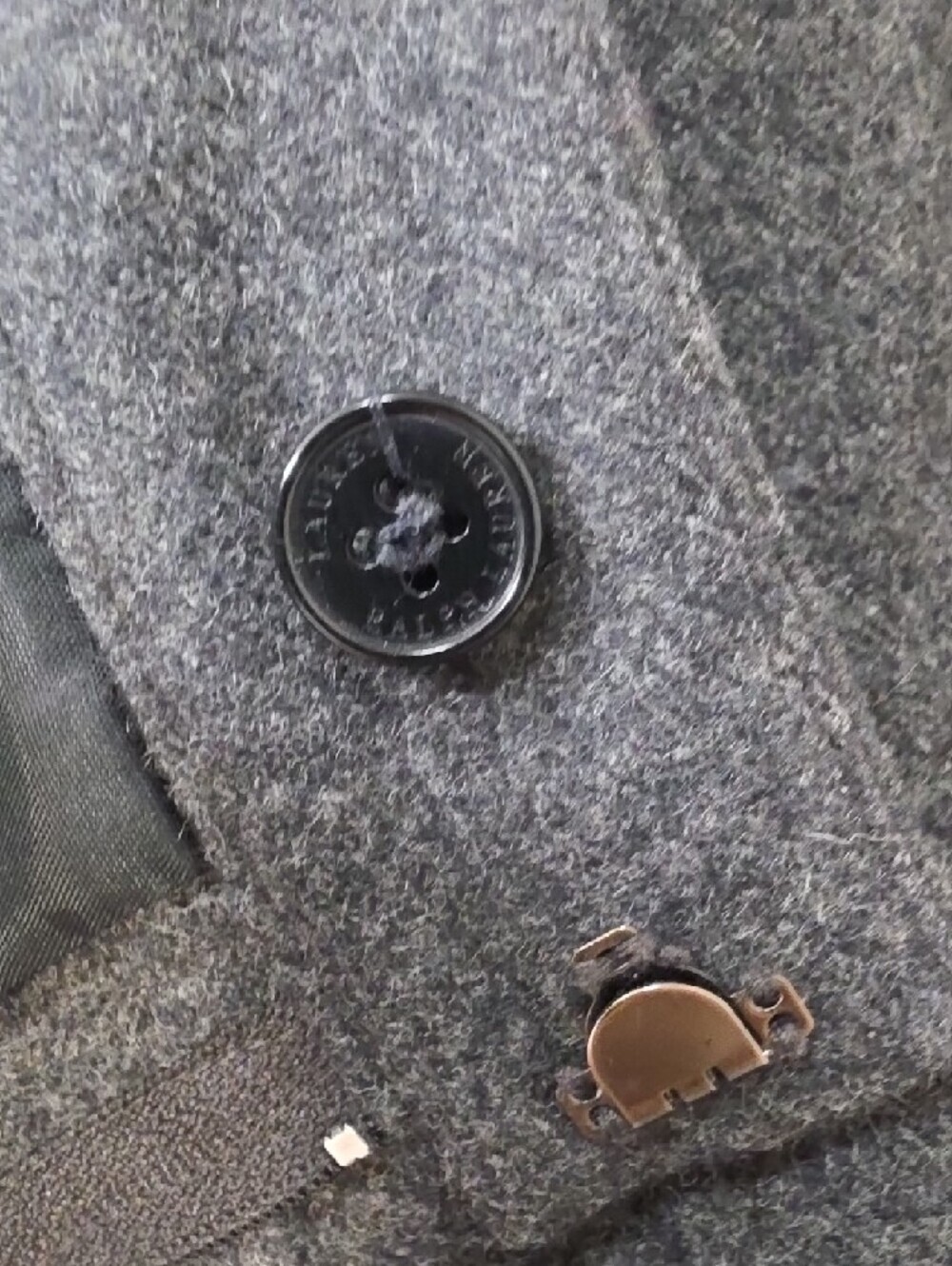 LAUREN Ralph Lauren Classic Women's Gray Wool Pants - Size 10 - Picture 3 of 6